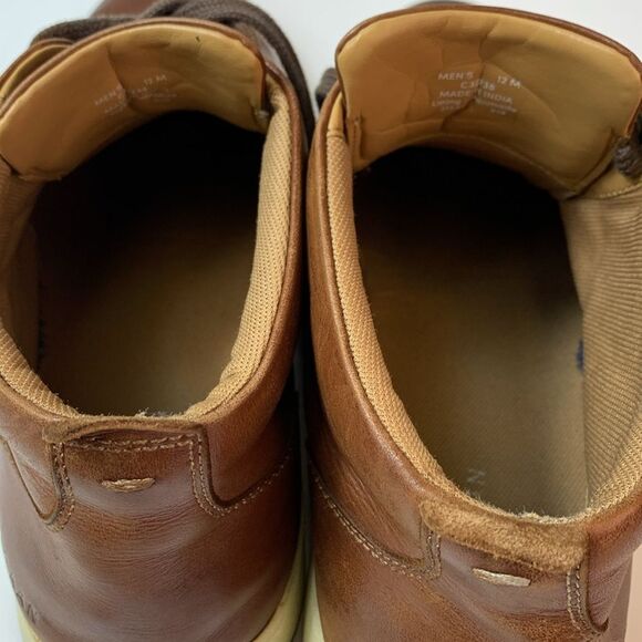 Cole Haan Vartan 2.0 Midcut Woodbury  Brown Leather Sneaker Boot Size 12M - Picture 11 of 16